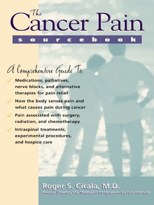 cover image of The Cancer Pain Sourcebook
